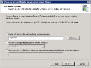 wsus installation 5