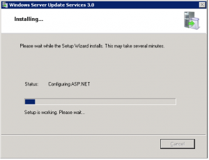 wsus installation 8