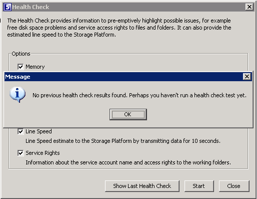 Attix5 Health Check